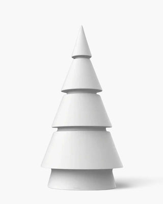 Vondom Forest Christmas LED tree in Ice White 2101 polyethylene