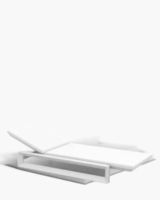 Vondom Frame sun lounger in polyethylene with upholstered cushion