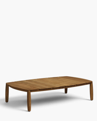 Vondom Fusta coffee table in teak wood 135 cm