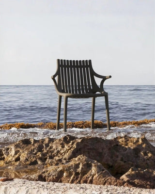 Vondom Ibiza chair with arms in polypropylene