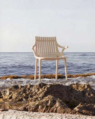 Vondom Ibiza chair with arms in polypropylene