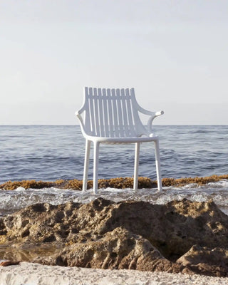 Vondom Ibiza chair with arms in polypropylene