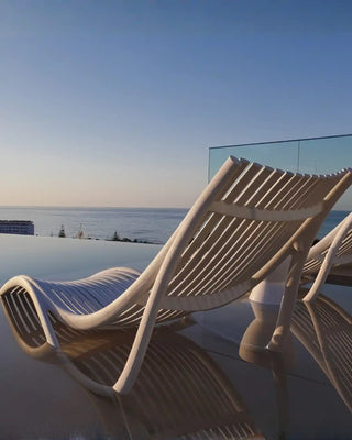 Vondom Ibiza sun lounger in polypropylene