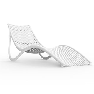 Vondom Ibiza Sun Lounger Vondom White - Buy now on ShopDecor - Discover the best products by VONDOM design