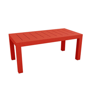 Vondom Jut table 180x90 cm by Studio Vondom Vondom Red - Buy now on ShopDecor - Discover the best products by VONDOM design