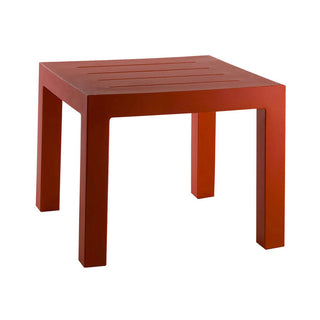 Vondom Jut table 90x90 cm polyethylene by Studio Vondom Vondom Red - Buy now on ShopDecor - Discover the best products by VONDOM design