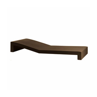 Vondom Jut sunlounger polyethylene by Studio Vondom Vondom Bronze - Buy now on ShopDecor - Discover the best products by VONDOM design