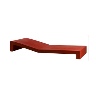 Vondom Jut sunlounger polyethylene by Studio Vondom Vondom Red - Buy now on ShopDecor - Discover the best products by VONDOM design