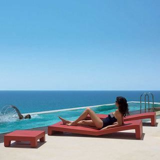 Vondom Jut sunlounger polyethylene by Studio Vondom - Buy now on ShopDecor - Discover the best products by VONDOM design