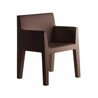 Vondom Jut small armchair polyethylene by Studio Vondom Vondom Bronze - Buy now on ShopDecor - Discover the best products by VONDOM design