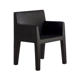 Vondom Jut small armchair polyethylene by Studio Vondom Vondom Black - Buy now on ShopDecor - Discover the best products by VONDOM design