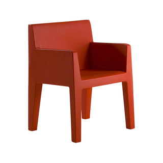 Vondom Jut small armchair polyethylene by Studio Vondom Vondom Red - Buy now on ShopDecor - Discover the best products by VONDOM design