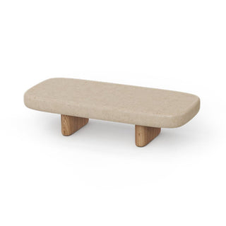 Vondom Milos Coffee Table Rectangular 100x45 cm - 39.38x17.72 inch - Buy now on ShopDecor - Discover the best products by VONDOM design