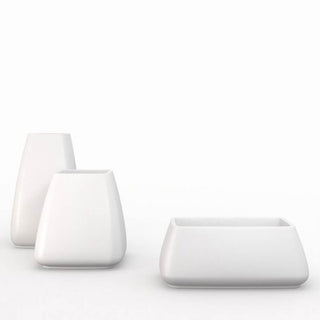 Vondom Noma Macetas vase h.70 cm white by Javier Mariscal - Buy now on ShopDecor - Discover the best products by VONDOM design