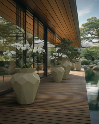 Vondom Origami Hanami planter in polyethylene