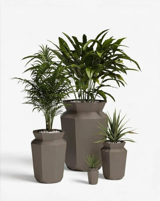 Vondom Origami Hasu planter in polyethylene