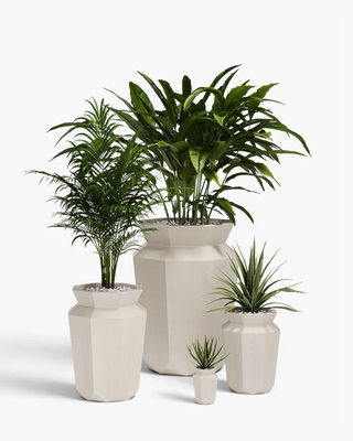 Vondom Origami Hasu planter in polyethylene