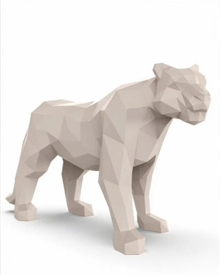 Vondom Origami Hyou leopard-shaped sculpture in polyethylene