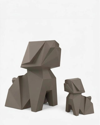 Vondom Inu & Koinu dog-shaped sculpture in polyethylene