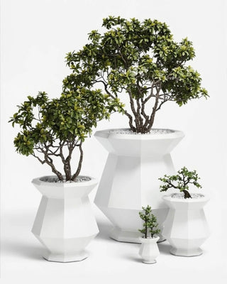 Vondom Origami Kashi planter in polyethylene