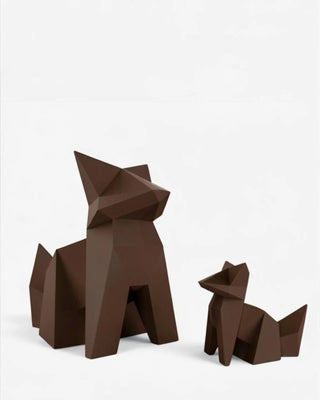 Vondom Kitsune & Kokitsune fox-shaped sculpture in polyethylene