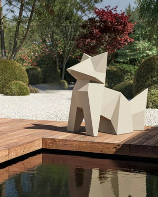 Vondom Kitsune & Kokitsune fox-shaped sculpture in polyethylene
