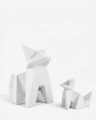 Vondom Kitsune & Kokitsune fox-shaped sculpture in polyethylene