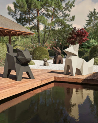 Vondom Neko & Koneko cat-shaped sculpture in polyethylene