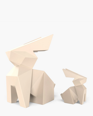 Vondom Usagi & Kousagi rabbit-shaped sculpture in polyethylene