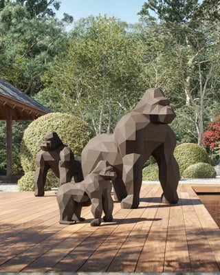 Vondom Saru/Saru no Ko/Wakai Saru gorilla-shaped sculpture in polyethylene
