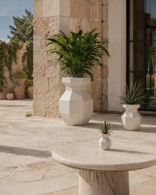 Vondom Origami Yuri planter in polyethylene
