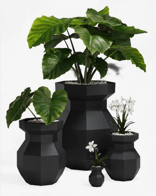 Vondom Origami Yuri planter in polyethylene