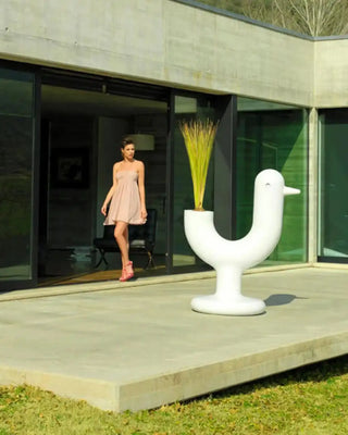 Vondom Peacock Pot vase in polyethylene