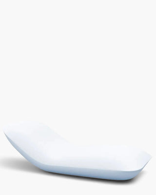Vondom Pillow LED sun lounger in Ice White 2101 polyethylene