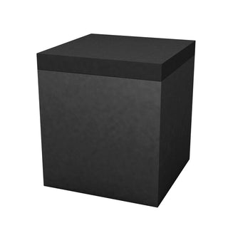 Vondom Jut Chill Ottoman 40x40 h.45 cm by Studio Vondom Vondom Black - Buy now on ShopDecor - Discover the best products by VONDOM design