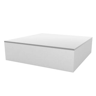 Vondom Jut Chill low table 120x120 h.32 cm by Studio Vondom Vondom White - Buy now on ShopDecor - Discover the best products by VONDOM design