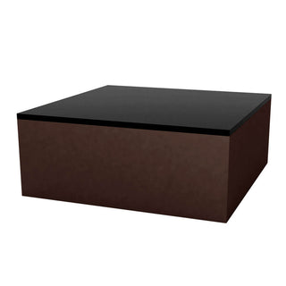 Vondom Jut Chill low table 80x80 h.32 cm by Studio Vondom Vondom Bronze - Buy now on ShopDecor - Discover the best products by VONDOM design