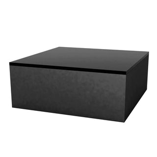 Vondom Jut Chill low table 80x80 h.32 cm by Studio Vondom Vondom Black - Buy now on ShopDecor - Discover the best products by VONDOM design