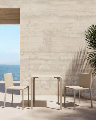 Vondom Quartz chair with arms in polypropylene