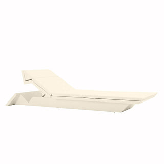 Vondom Rest sunlounger polyethylene by A-cero Vondom Ecru - Buy now on ShopDecor - Discover the best products by VONDOM design