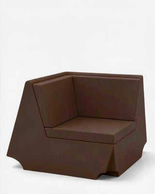 Vondom Rest sofa corner module 90° with upholstered cushions