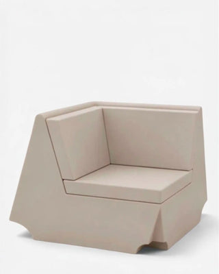 Vondom Rest sofa corner module 90° with upholstered cushions