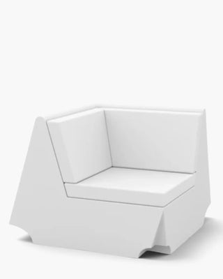 Vondom Rest sofa corner module 90° with upholstered cushions