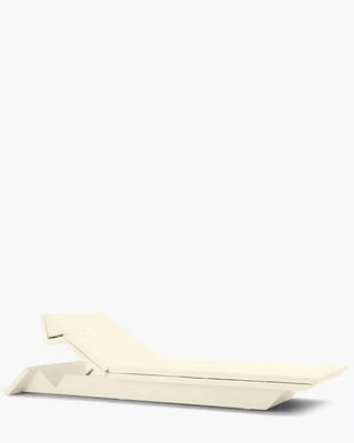 Vondom Rest sun lounger in polyethylene with upholstered cushion