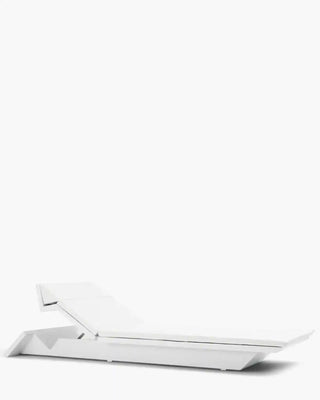Vondom Rest sun lounger in polyethylene with upholstered cushion