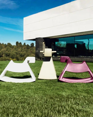 Vondom Rosinante rocking horse chair in polyethylene