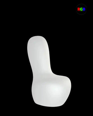 Vondom Sabinas LED floor lamp in Ice White 2101 polyethylene