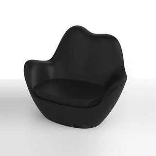 Vondom Sabinas armchair polyethylene by Javier Mariscal Vondom Black - Buy now on ShopDecor - Discover the best products by VONDOM design