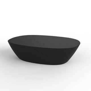 Vondom Sabinas low table 120x80 cm by Javier Mariscal Vondom Black - Buy now on ShopDecor - Discover the best products by VONDOM design