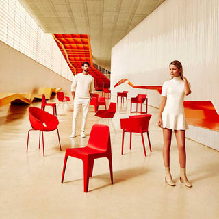 Vondom Solid chair polyethylene by Stefano Giovannoni - Buy now on ShopDecor - Discover the best products by VONDOM design